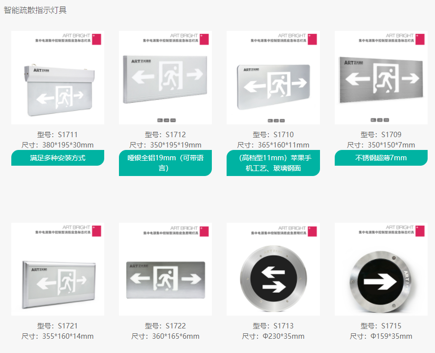 藝光GB51309-2018標(biāo)準(zhǔn)A型消防應(yīng)急燈具，智能疏散系統(tǒng)